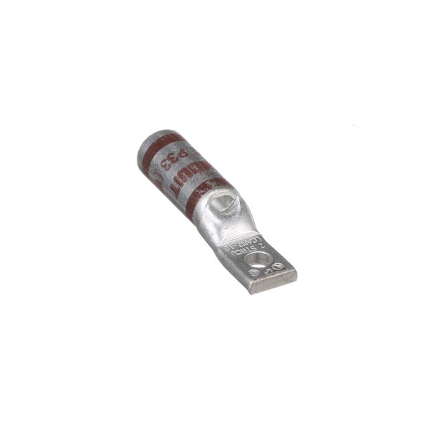 Panduit Lug de Compresión de Cobre, 1 Orificio, #2 AWG, Lengüeta Estrecha, LCAN2-10-Q - LCAN2-10-Q