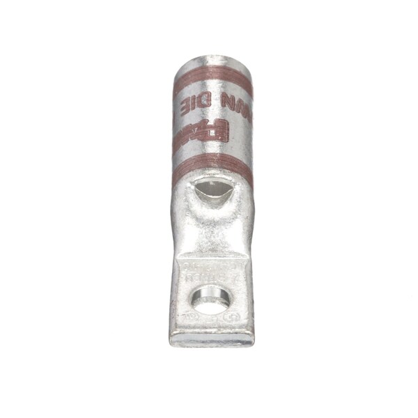 Panduit Lug de Compresión de Cobre, 1 Orificio, #2 AWG, Lengüeta Estrecha, LCAN2-10-Q - LCAN2-10-Q
