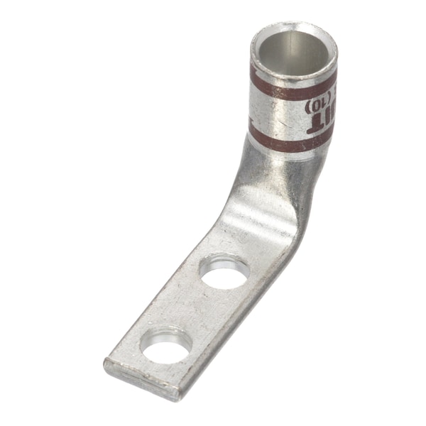 Terminal de compresión de cobre Panduit, 2 agujeros, calibre #2 AWG, lengüeta angosta, LCDXN2-14AF-E - LCDXN2-14AF-E