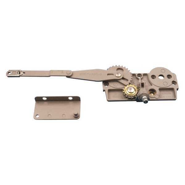 True Hardware Casement Dyad Operator, 3-15/16 in. Link Arm with Stud Bracket, Left Hand (1 Set) - TH 23078
