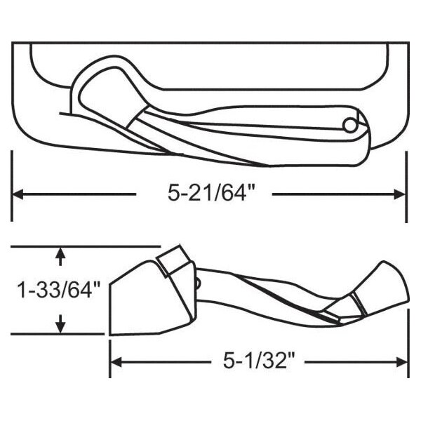 Strybuc Encore Tango Fold Handle/Cover - 37-215-29
