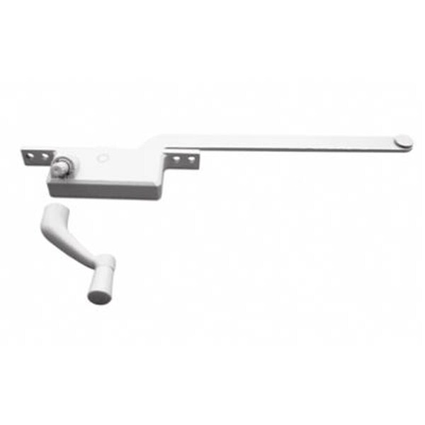 Prime-Line 17390-LW White Finish - Left Hand, Metal Casement Window Operator - 626671