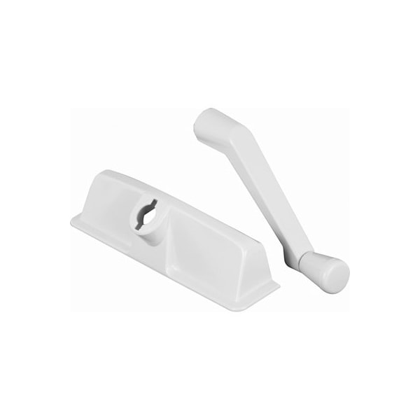Prime-Line White, Diecast and Plastic, Operator Cover and Crank Handle, 11/32 in. Drive Spline (Single Pack) - TH 24003