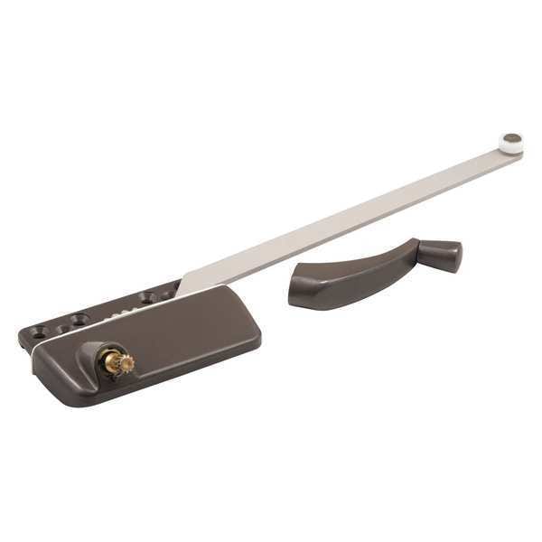 Primeline Tools 9-1/2 in. Single-Arm Right-Hand Casement Operator with Crank Bronze Finish (Single Pack) - TH 23023