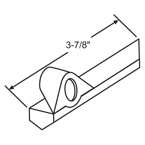 Strybuc LH Pella Round Cover Champagne - 36-202LHCHP