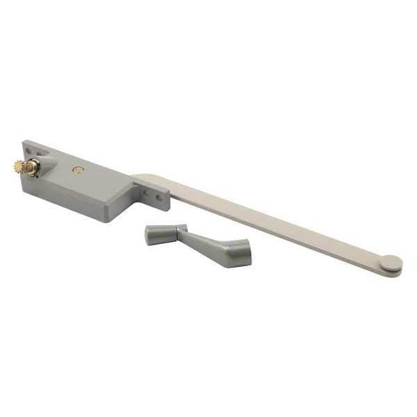 Primeline Tools Steel Casement Operator, 9 in. Arm, Square Housing, Aluminum, Left (Single Pack) - H 4300