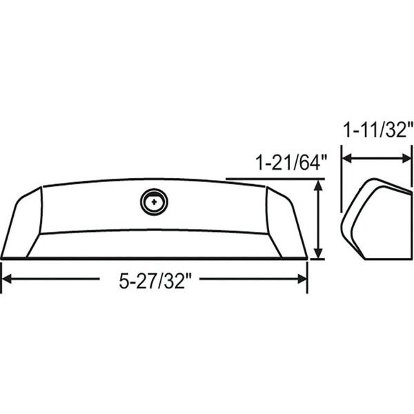 Strybuc Metal Cover White - 36-173MC-3