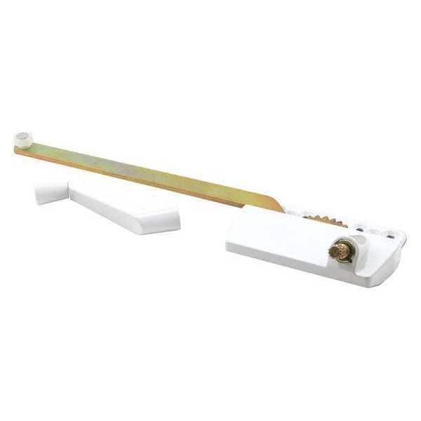 Primeline Tools 9-1/2 in. Single-Arm Left-Hand Casement Operator, White Finish (Single Pack) - TH 23022