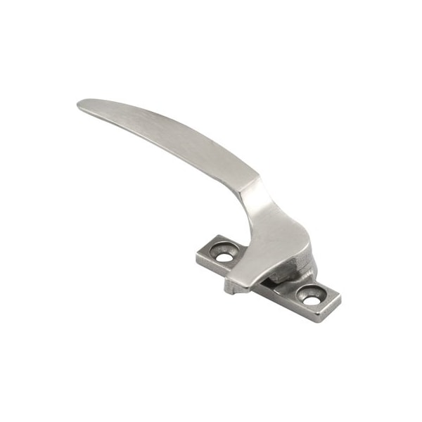 Prime-Line Casement Locking Handle, 1-3/8 in. Holes, White Bronze Casting, Left Hand (Single Pack) - H 3602