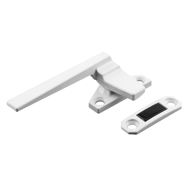 Prime-Line Left-Handed, Matte Black, Casement Locking Handle with Offset Base - H 38208