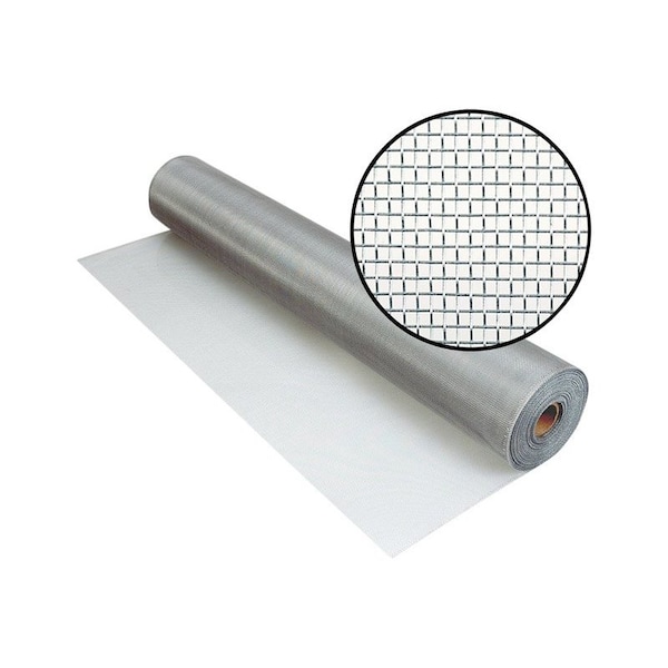 Phifer Phifer Wire 48 in. W X 100 ft. L Natural Aluminum Insect Screen Cloth - 3000739