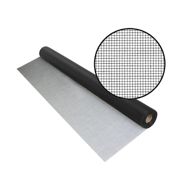 Ultravue2 UltraVue 2 48 in. W X 100 ft. L Black Polyester Screen Cloth - 3039018