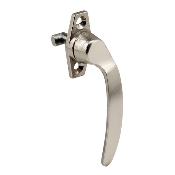 Prime-Line Project-In Locking Handle, Right Hand, 9/16 in. hook, Heavy White Bronze Single Pack - H 3609