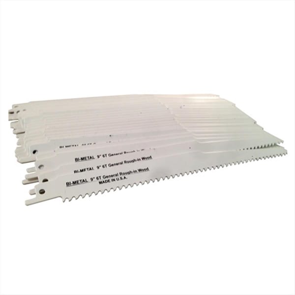 Disston Blu-Mol 9 In. 6 Tpi Wood Cutting Bi-Metal Reciprocating Saw Blade, 10PK - 6482
