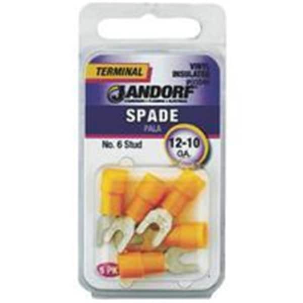 Pica de vinil aislante con terminal Jandorf No 6 para estudio 60846 - 3400421