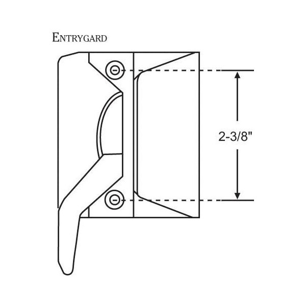 Strybuc Casement Sash Lock Die Cast - 34-42-3