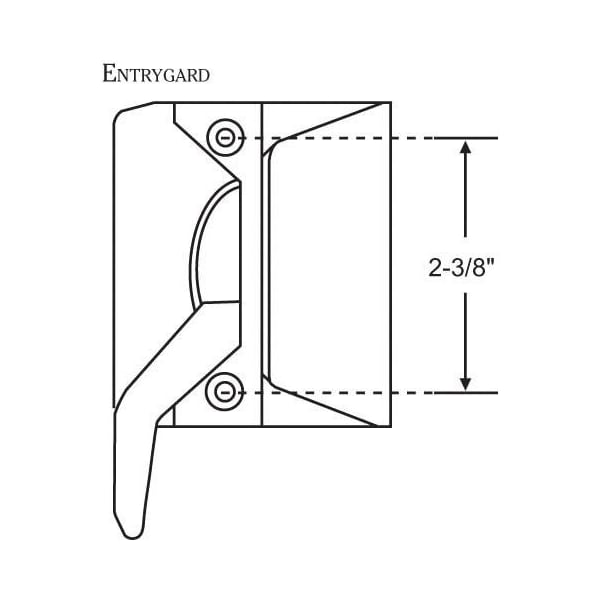 Strybuc Casement Sash Lock Die Cast - 34-42-1