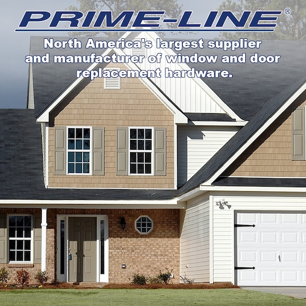 Prime-Line Bronze Left-Hand Casement Window Low-Profile Sash Lock Single Pack - TH 23044