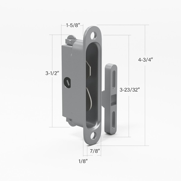 Strybuc Mortise Lock with Faceplate - 900-18867
