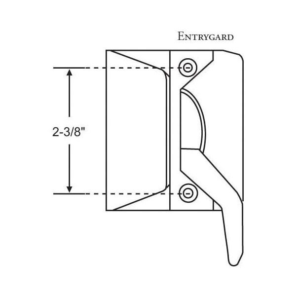 Strybuc Casement Sash Lock Die Cast - 34-43-87