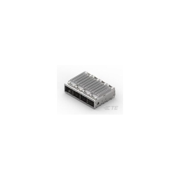 Ensablaje de jaula 1x4 Bhnd Bzl QSFP28 de Te Connectivity - 2227249-2