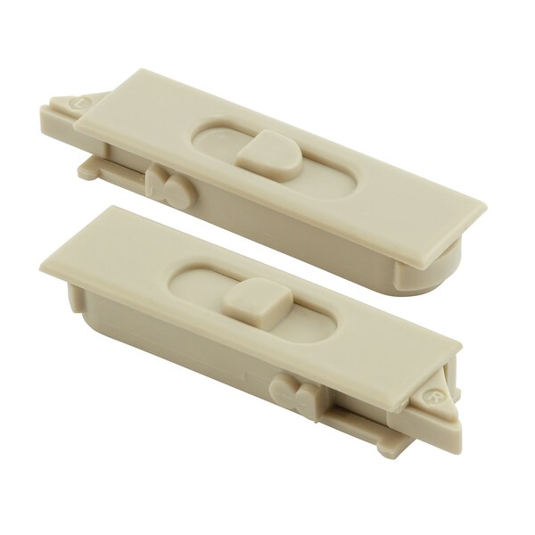Prime-Line Window Tilt Latch, Plastic, For Silverline Windows, White, Left & Right Hand Latches 1 Pair - F 2932