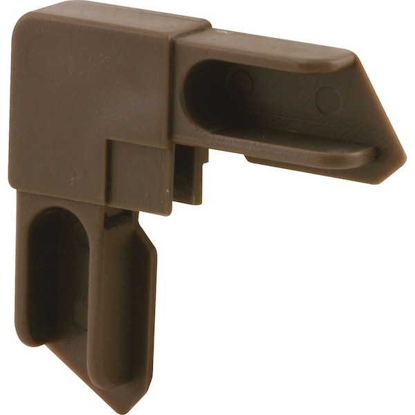 Prime-Line Window Screen Frame Corner, 3/8 in., Bronze, 3/8 in. 20 Pack - PL 14313