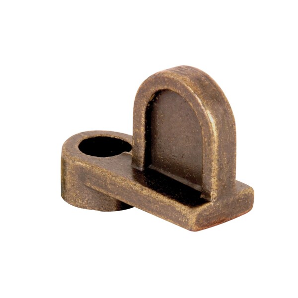 Prime-Line 1/16 in. Bronze Diecast Screen Clip Flush (100 Pack) - PL 14419