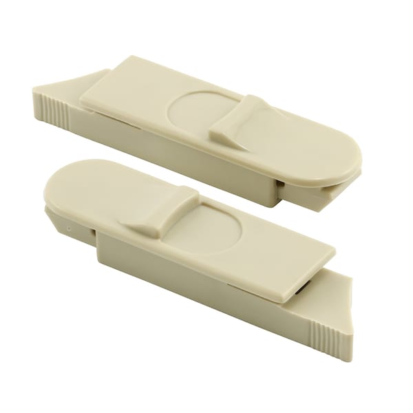 Prime-Line Window Tilt Latch, Plastic, For Champion Windows, Beige, Left & Right Hand Latches 1 Pair - F 2925