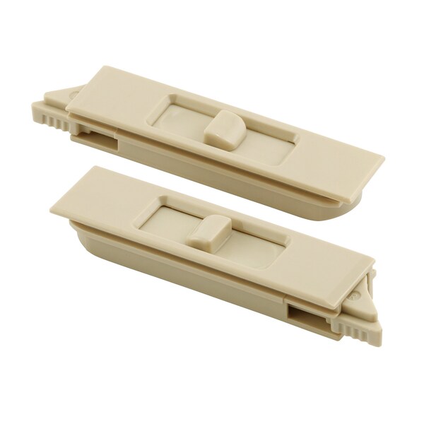 Prime-Line Window Tilt Latch, Plastic, Fits Altrium Windows, Beige, Left and Right Hand Latches 1 Pair - F 2929