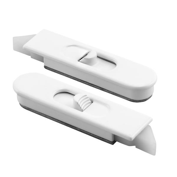 Prime-Line Window Tilt Latch, Plastic, For Thermal Industry Windows, White, Left & Right Hand Latches 1 Pair - F 2936