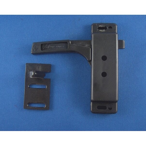 Strybuc LH AMERIMAX LEVER LATCH BLACK - 17-166LHB