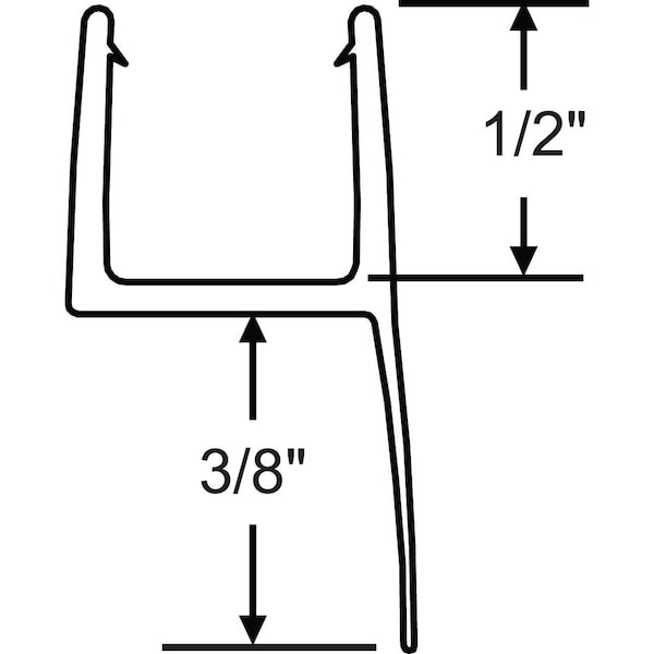 Strybuc PVC Sealing Strip 96in Strip - 22-281