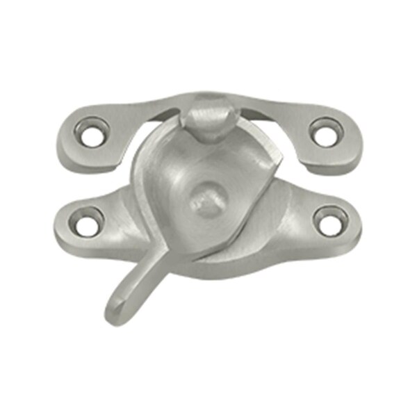 Dendesigns 0.93 x 2.62 in. Window Sash Lock, Satin Nickel - Solid - DE134497