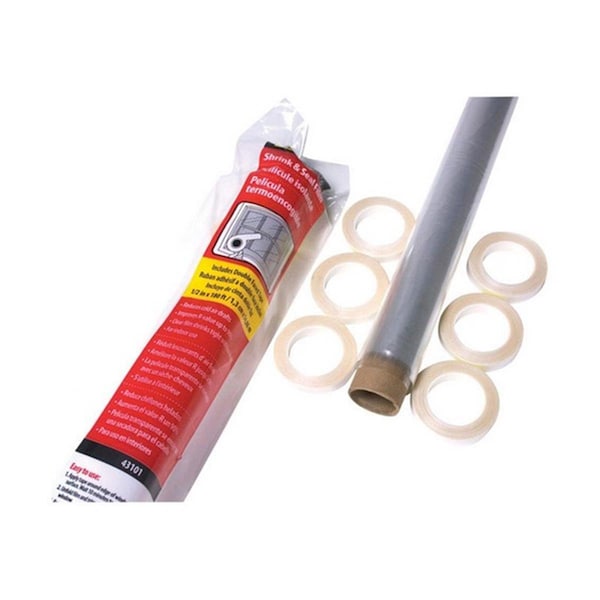 M-D Building Products 43101 7 x 25 ft. Window Shrink Film - M-11654