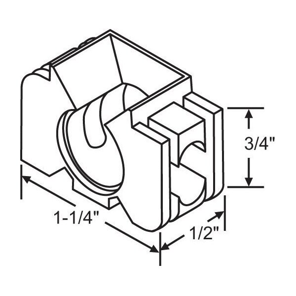 Strybuc Left Hand Terminal Housing - 62-506