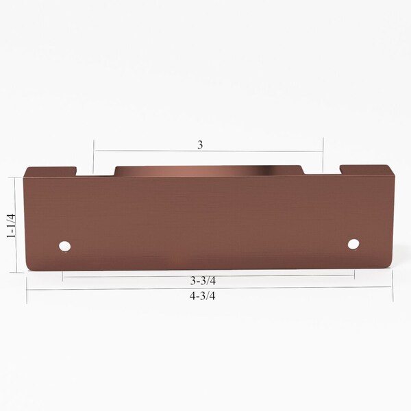 Strybuc L Shaped Keeper Bronze - 12-266-1