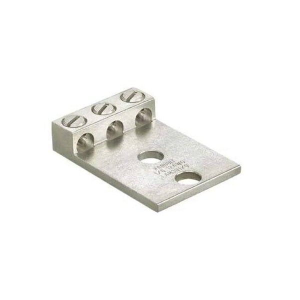Conector Mecánico de Aluminio Panduit, 2 Orificios, 3 Barras - LAM3B3/0-12-3Y