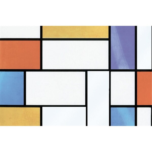 Fablon Mondrian Window Film - Set of 2 - TFAB10520