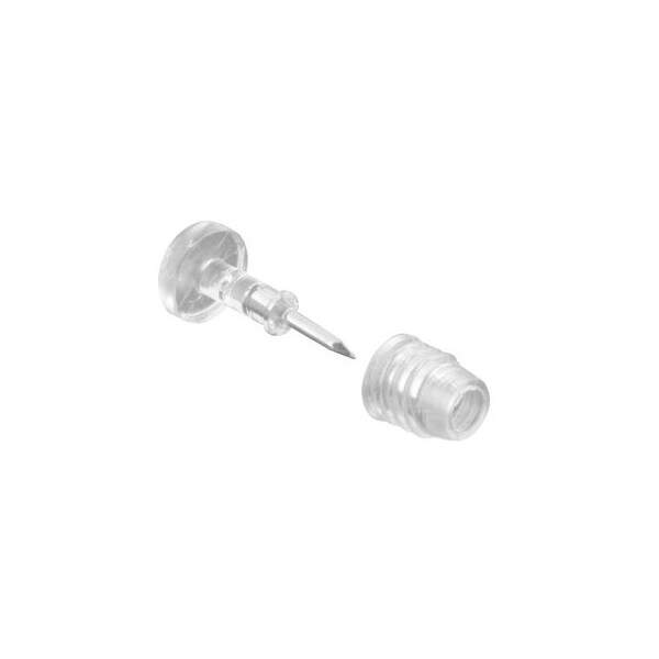 Prime-Line 3/4 in. Steel Pin with Plastic Bushing, Window Grid Retainer (6 Pack) - L 5776