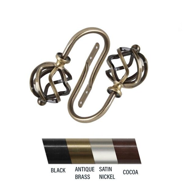 Central Design Central Design 4842-034 Giro Holdback; Antique Brass - Set of 2 - 4842-034