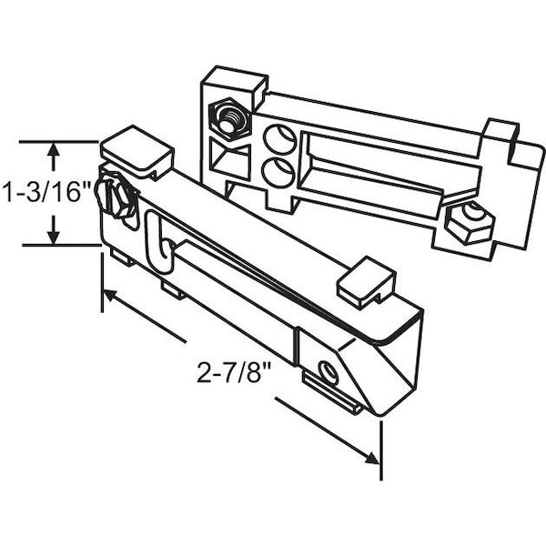 Strybuc Pivot Bracket Set - 7-235A