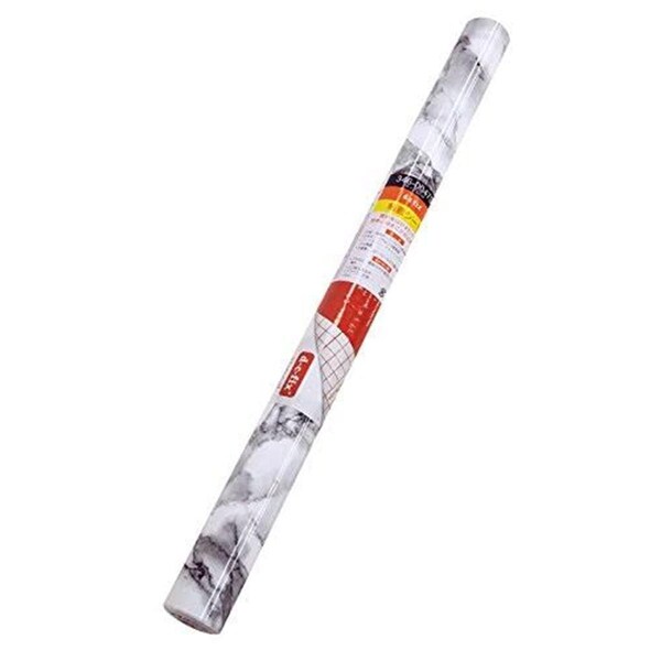 Dc-Fix 17 x 78 in. Decorative Self Adhesive Film, Marble White - DC379722
