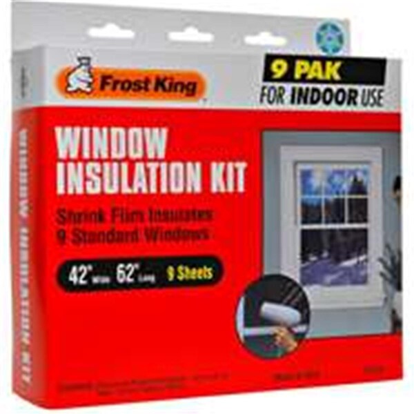 Thermwell Products V73-9H Window Kit Indoor - 42 x 62 In. - 162 Sq.Ft. - TH386891