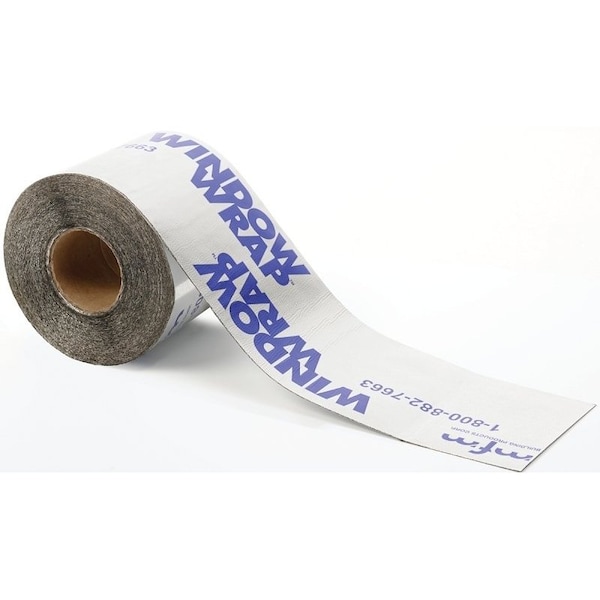 Windowwrap PSX20 Flashing Tap, 100 ft L, 12 in W, Polymer, Silver, Broad Temperature Spectrum Adhesive - 45W12