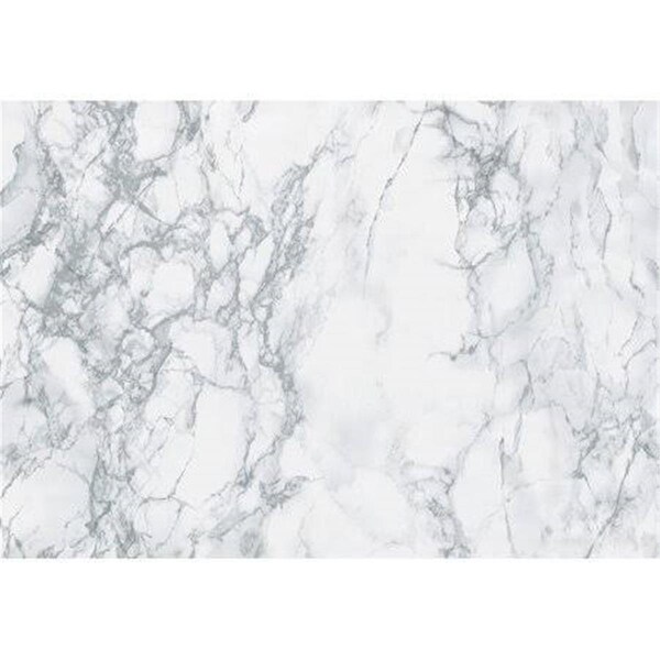 Lovelyhome 17 x 78 in. Decorative Self Adhesive Film; Marble Grey - LO410704