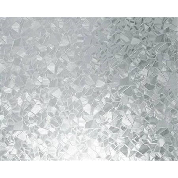 Lovelyhome 17 x 59 in. Static Cling Window Film; Splinter - LO420966