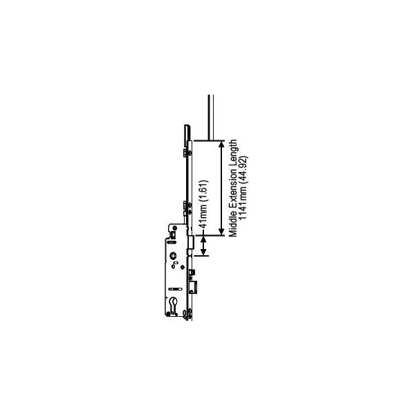 Strybuc Manual Shootbolt Middle - 850-8778695