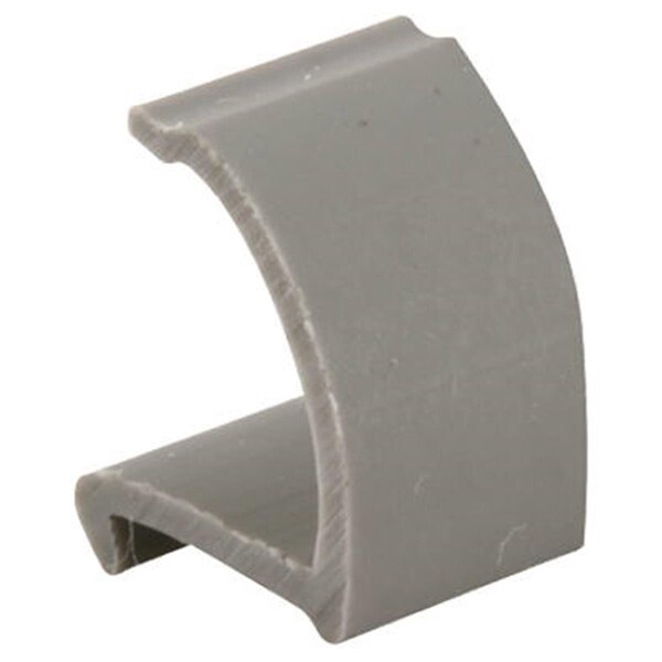 Keen P 7872 72 in. Snap In Rigid Vinyl Glass Retainer - Gray, 25PK - KE834710
