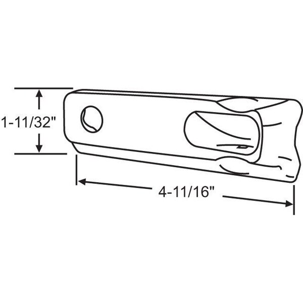 Strybuc LH Pella Integrated Crank Roto - 36-219LHW